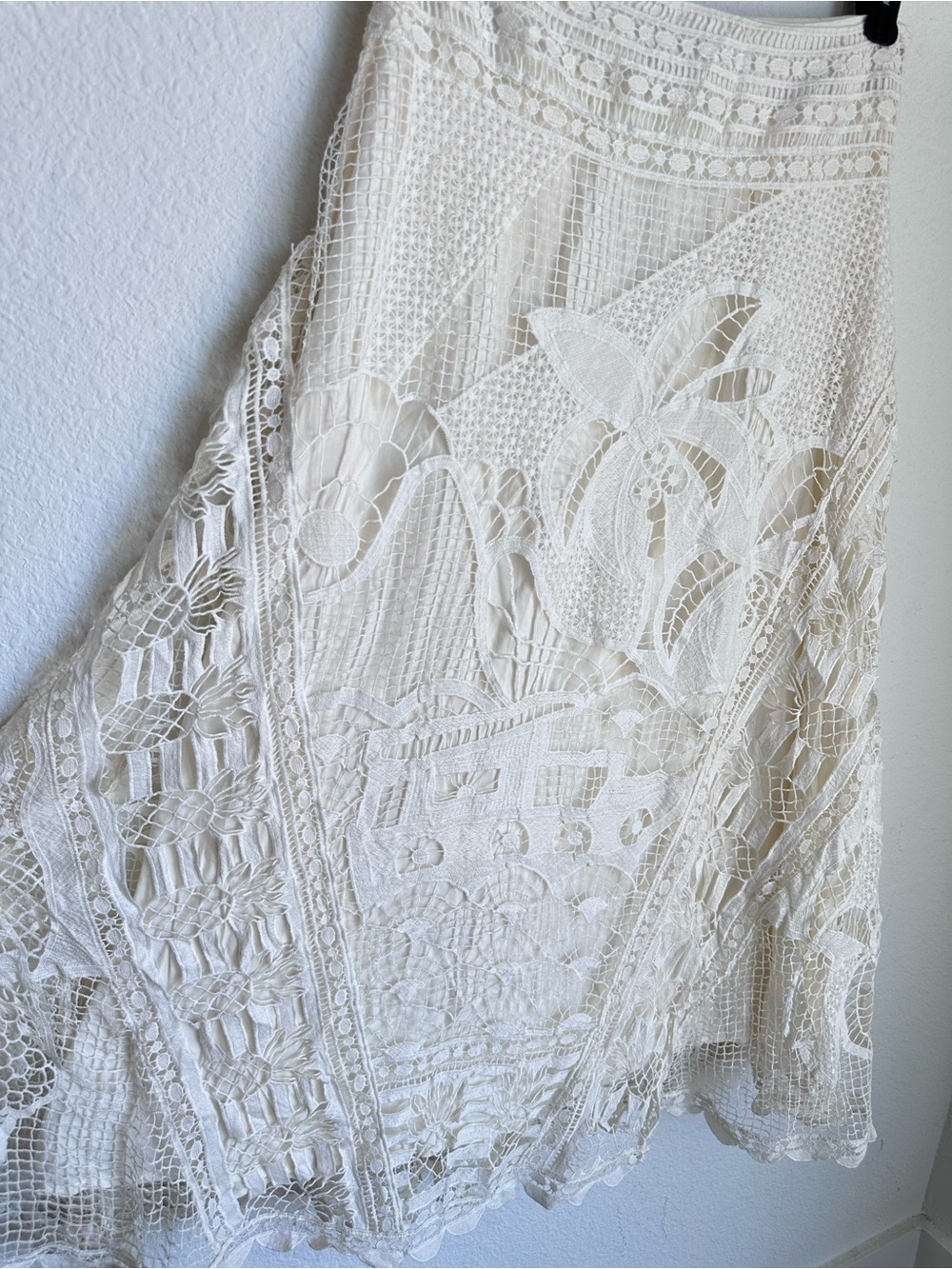 Farm Rio Guipure Maxi Skirt lace size Medium NWT - Picture 14 of 16